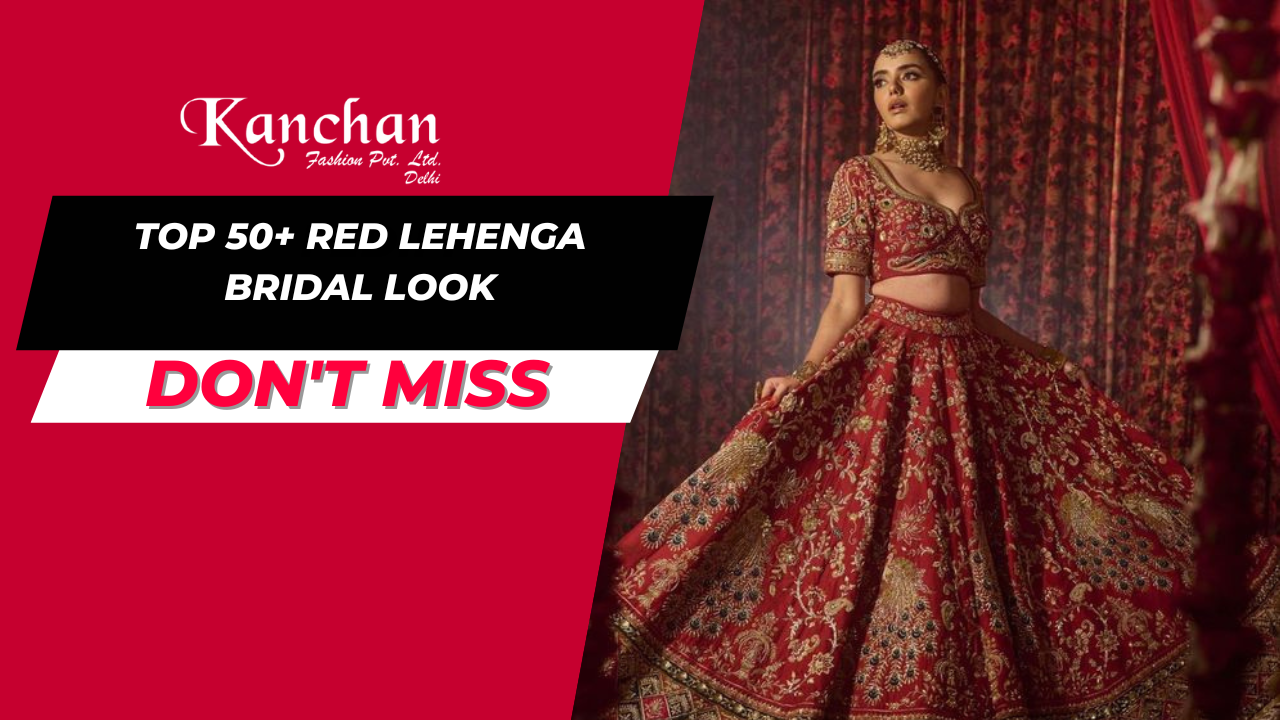 Top 50+ Red Lehenga Bridal - Best Bridal Lehenga
